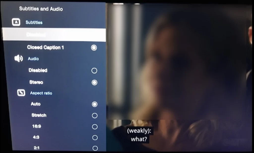 subtitles on IPTV